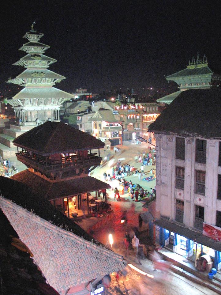 Bhaktapur's Durbur Square Night Market