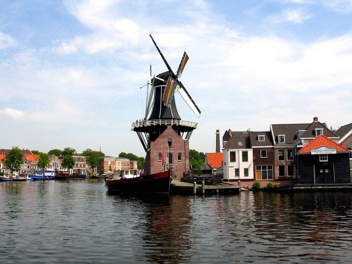 Windmill in Delft, Netherlands