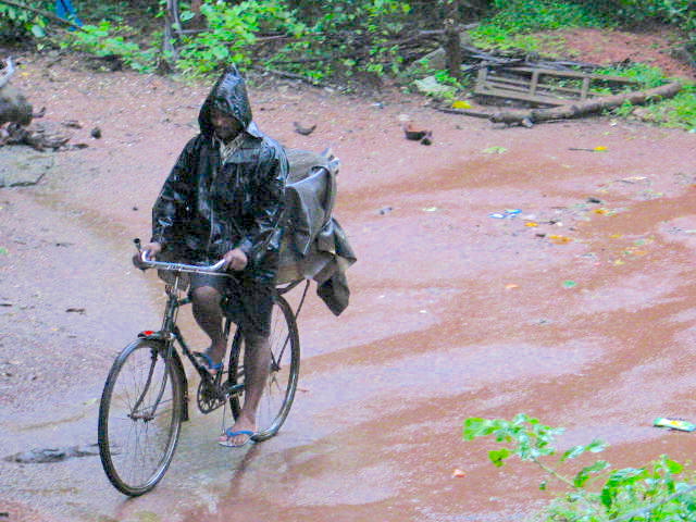 The bread delivery boy may not love a monsoon
