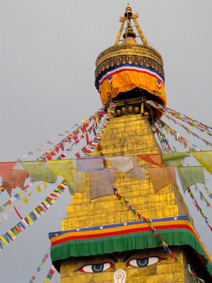 Buddhist stupa top