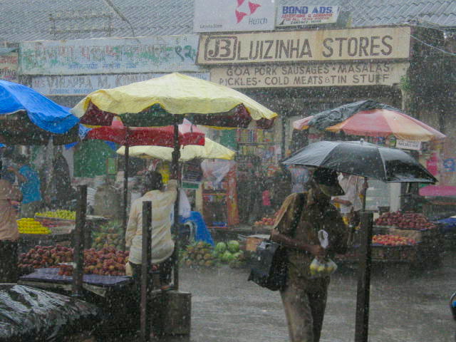 Shopping during monsoon