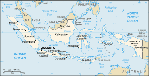 1a INDOnesia Map