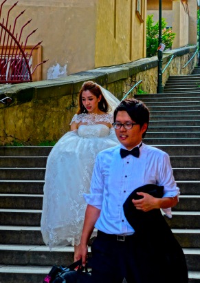 Wedding in Castle Steps - Prague