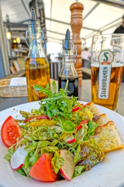 Salad with beer - Czech Republic