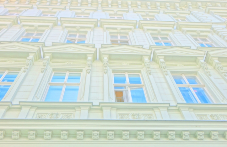 Bratislava architecture--windows