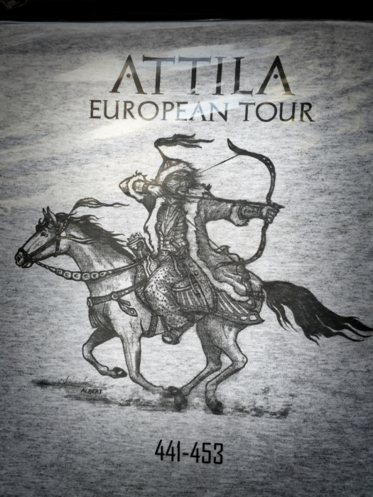 Attila on T-shirt