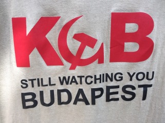 Budapest T-shirt with KGB