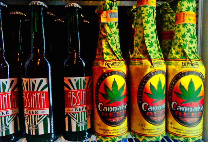 beer with cannibus