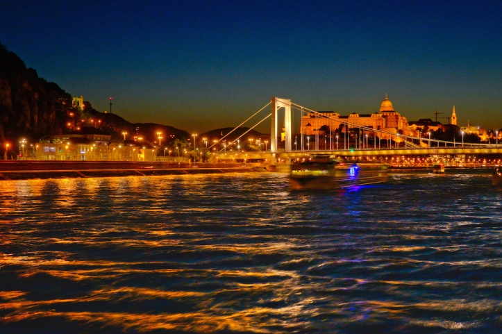 Elizabeth Bridge Budapest night