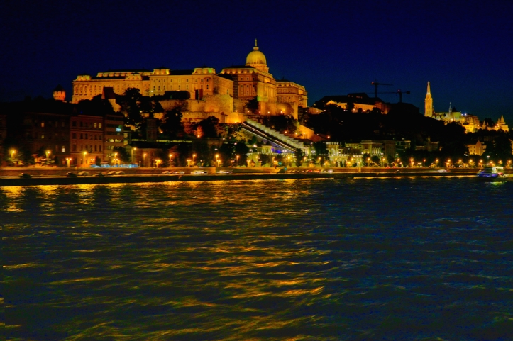 Buda Castle Budapest night