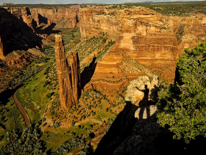 Canyon de Chelly with shadow
