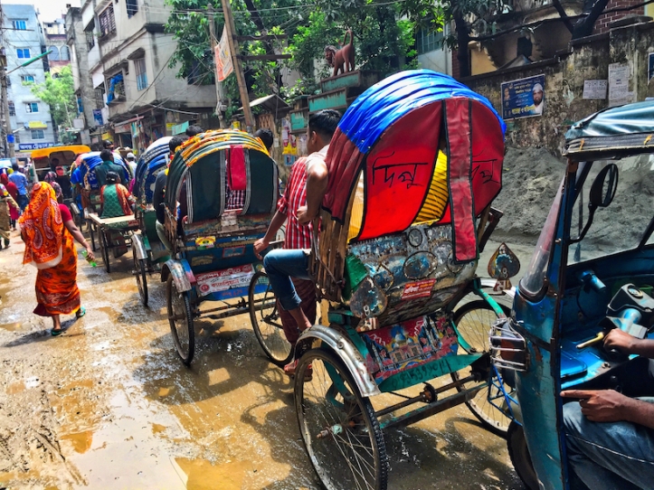 Dhaka street, Bangladesh