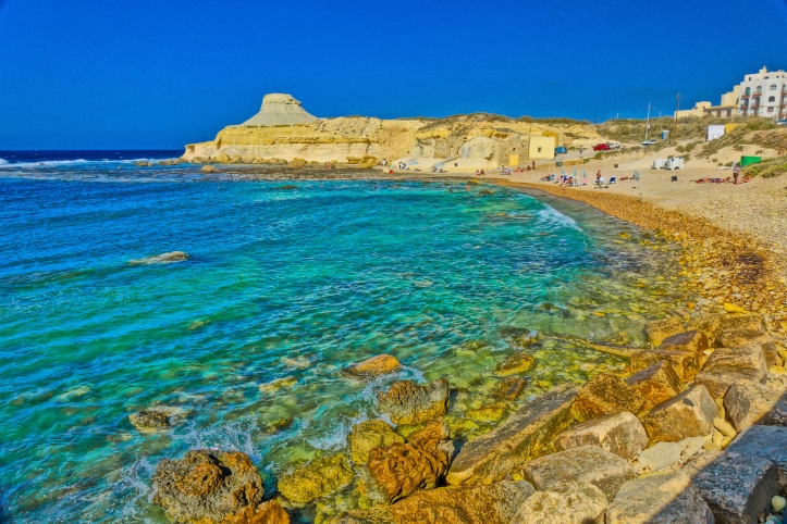 Xwenji bay, Gozo, Malta