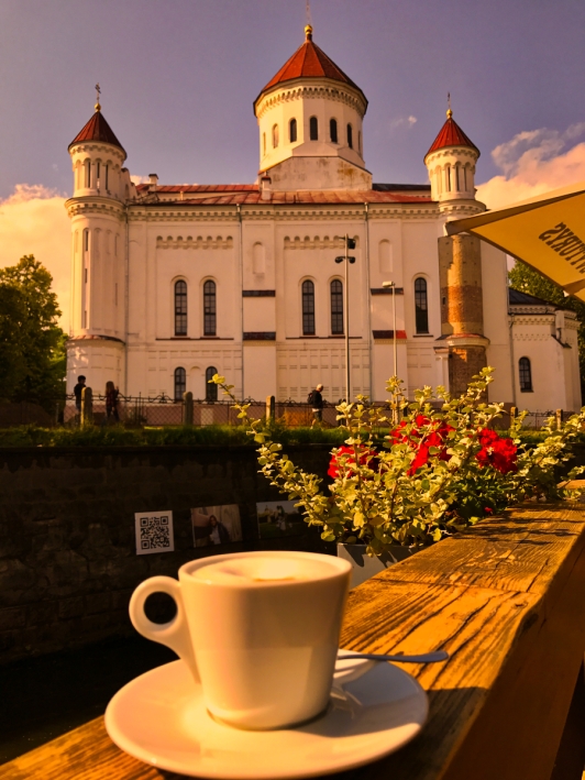 coffee church Vilnius Lithuania